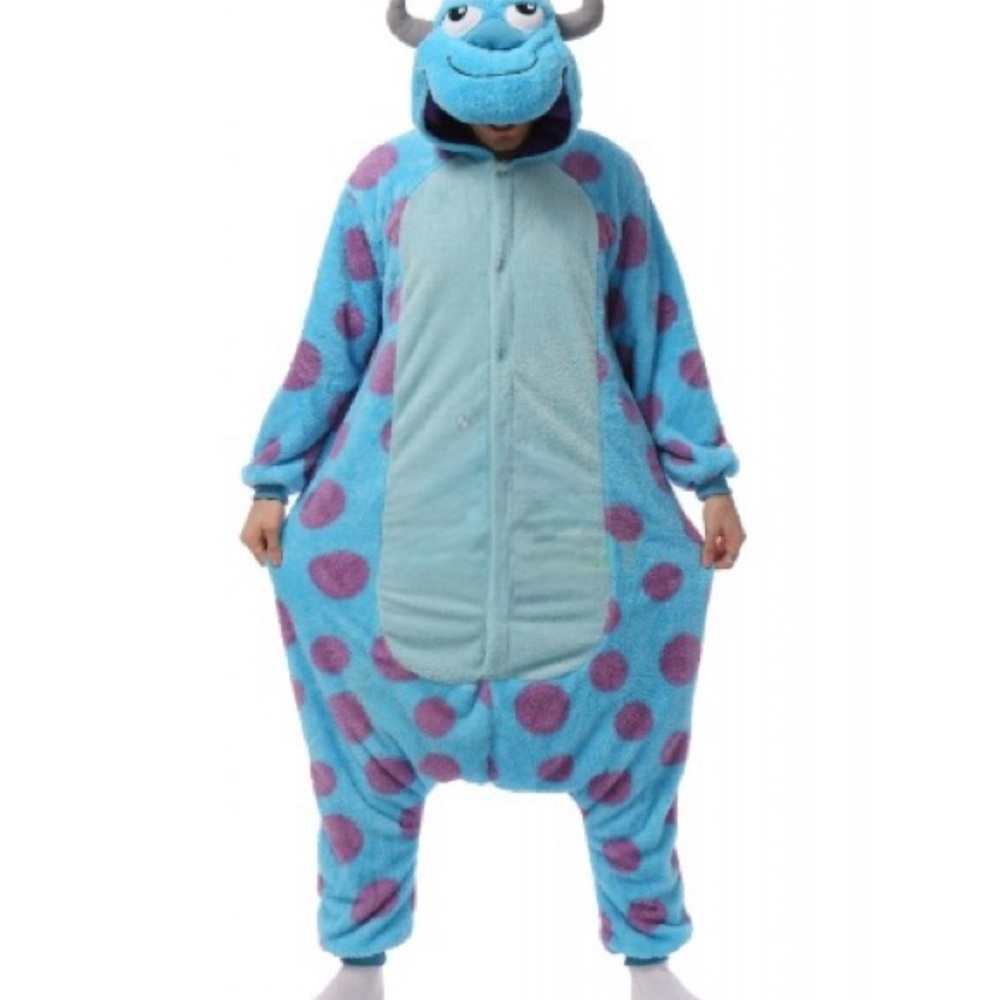 Men’s sully onesie Halloween outfit
